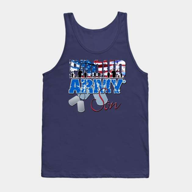 Proud Army Son U.S. Military Tank Top by Just Another Shirt